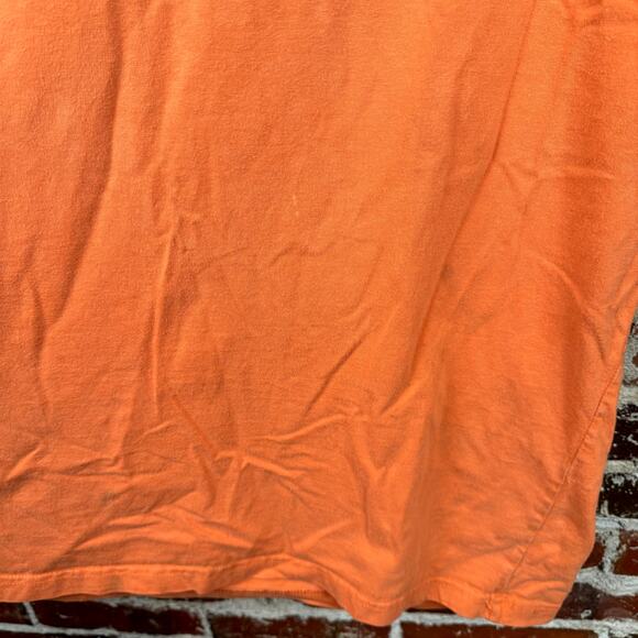 Vintage Paco Shirt Size XL Orange Short Sleeve Spellout Logo Sportswear 90s - Picture 6 of 10